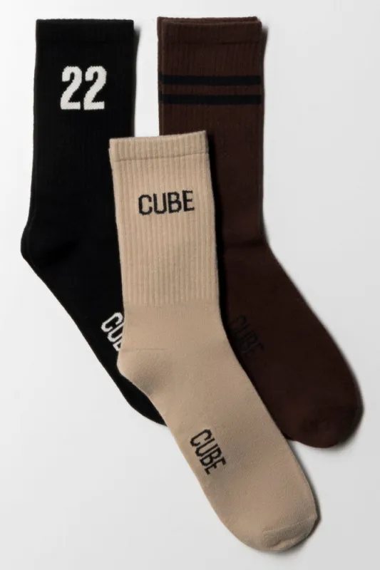 3 PACK ANKLET SOCKS ASSORTED sold by Ackermas