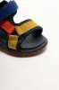 Double Strap Velcro Sandal Multi sold by Ackermas