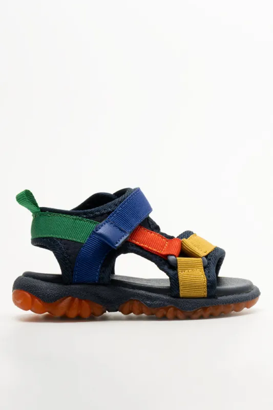 Double Strap Velcro Sandal Multi sold by Ackermas