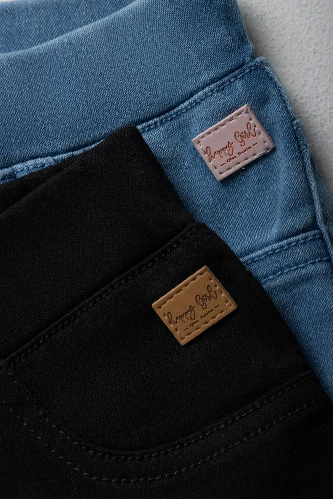 2 Pack Jeggings Blue And Black sold by Ackermas product image thumbnail 2