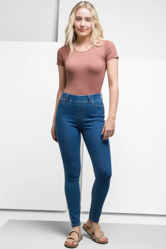 Pull On Jeggings Blue sold by Ackermas