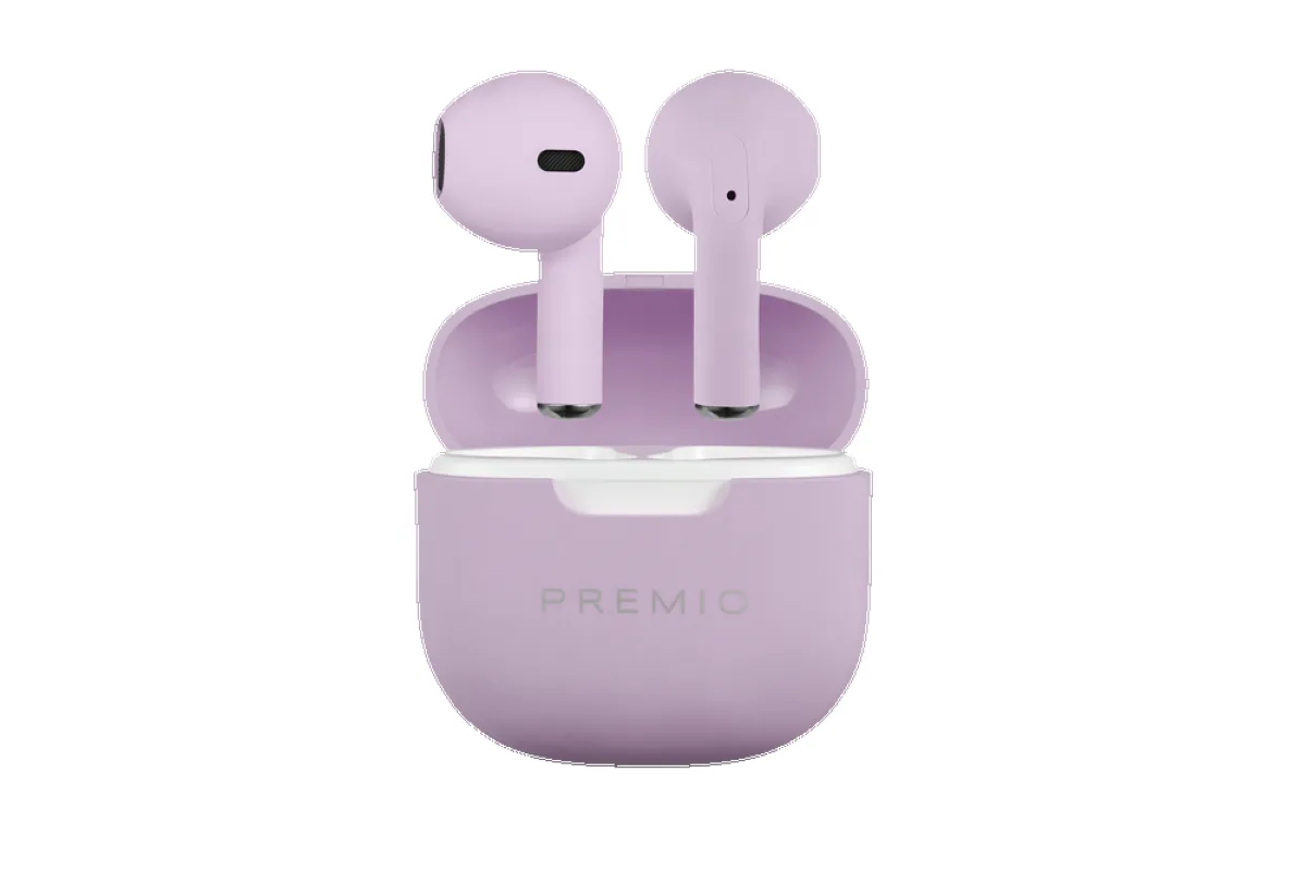 Premio V7 + Series True Wireless Earphones Lilac sold by Ackermas