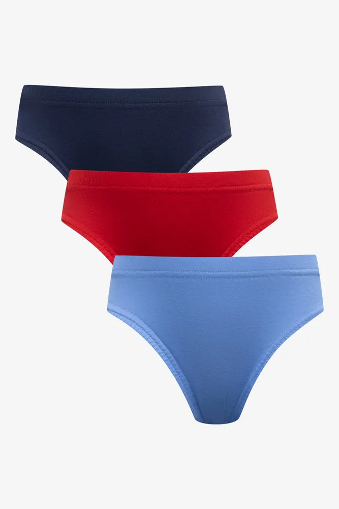3 Pack Plain Briefs Blue sold by Ackermas