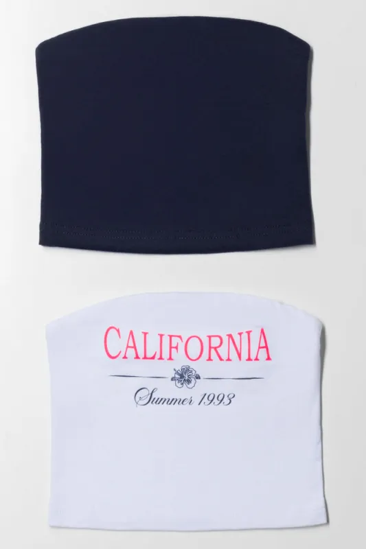2 Pack Bandeau Navy sold by Ackermas