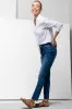 Distressed Skinny Denim Jean Blue sold by Ackermas