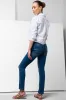 Distressed Skinny Denim Jean Blue sold by Ackermas
