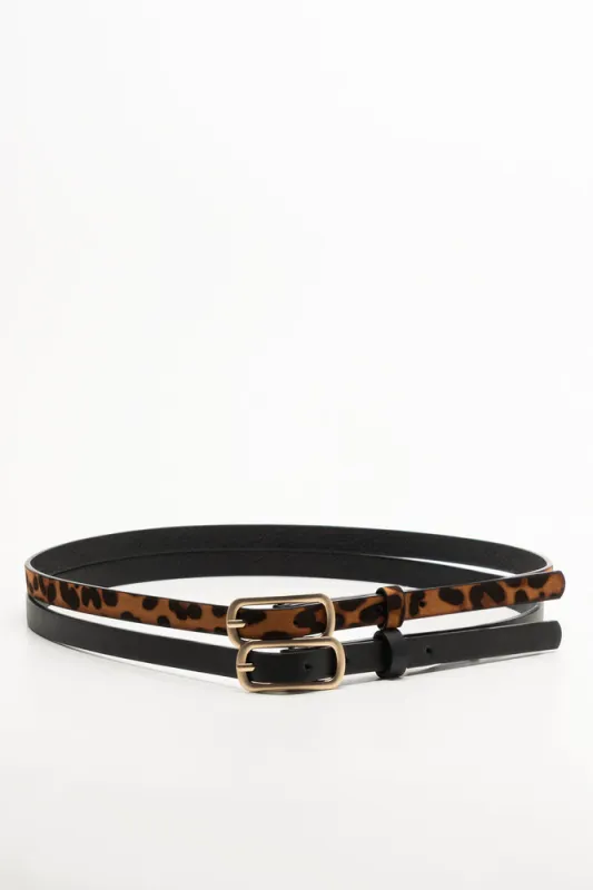 2 Pack Belts Brown And Black sold by Ackermas