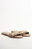 Weave Mule Sandal Natural sold by Ackermas