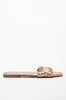 Weave Mule Sandal Natural sold by Ackermas