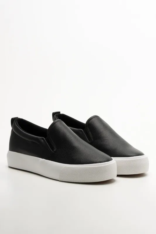 Slip On Sneakers Black sold by Ackermas