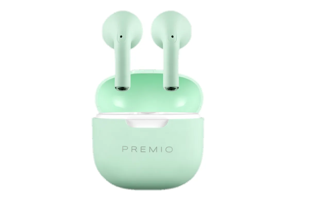 Premio V7 + Series True Wireless Earphones Mint Green sold by Ackermas