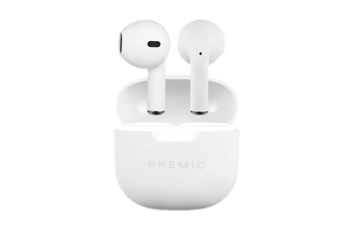 Premio V7 + Series True Wireless Earphones White sold by Ackermas
