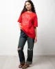 Oversized Graphic T-Shirt Red sold by Ackermas
