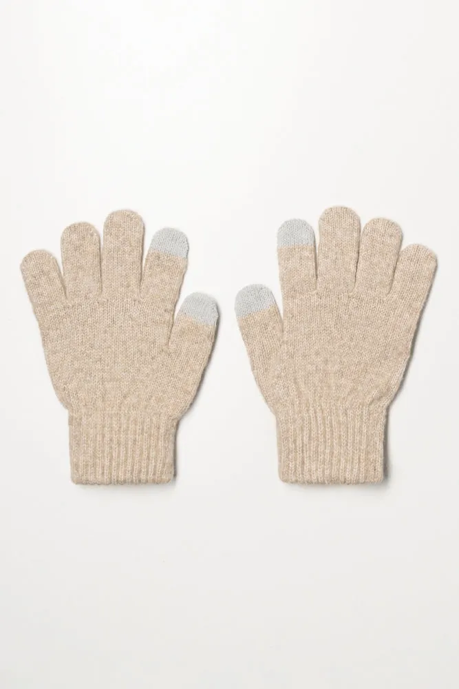 Touch Screen Glove Natural sold by Ackermas