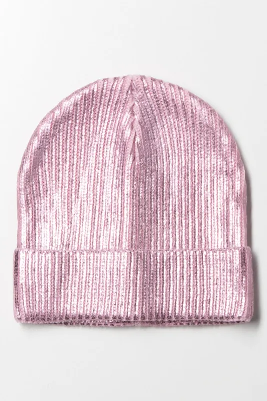 Beanie Foil Mauve sold by Ackermas