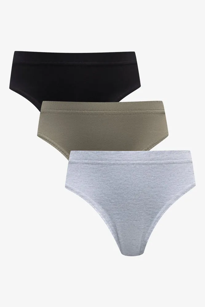 3 Pack Plain Briefs Grey sold by Ackermas