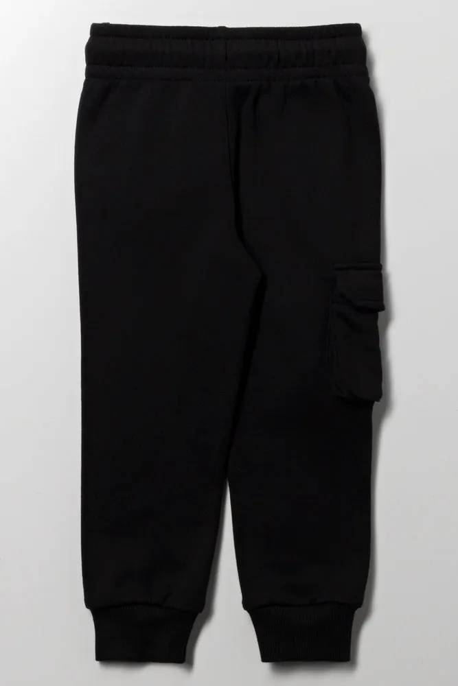 Spider-Man Cargo Trackpants Black sold by Ackermas product image thumbnail 3
