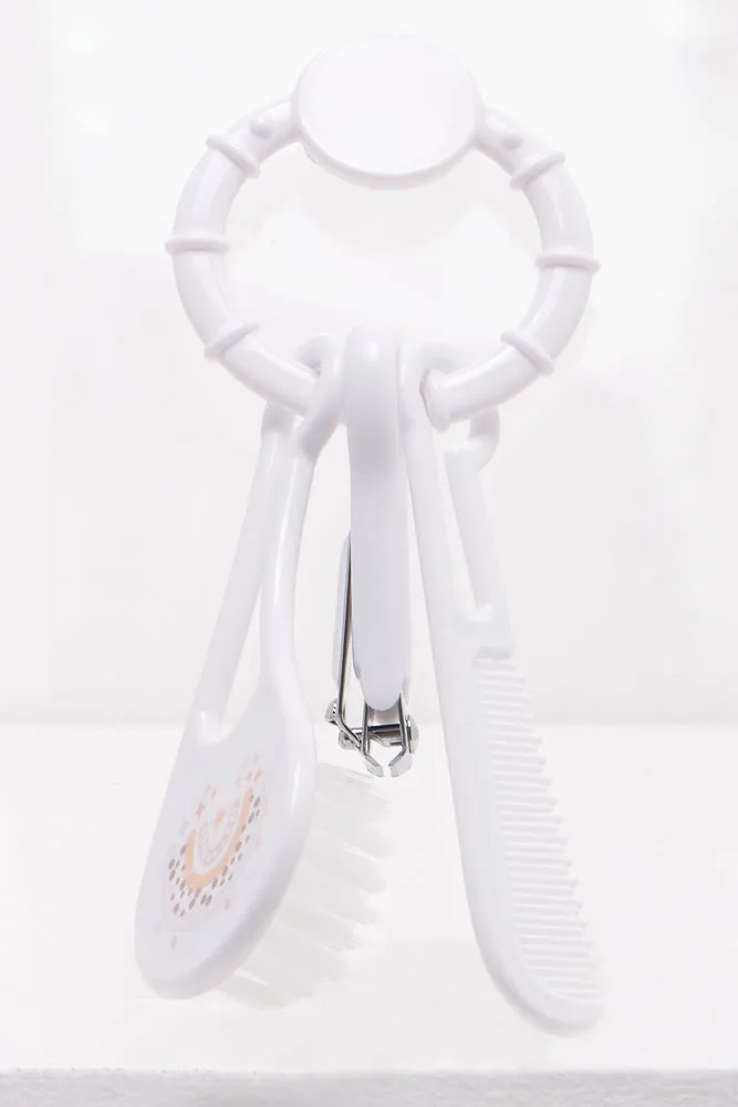 ABC Clip On Grooming Set White sold by Ackermas