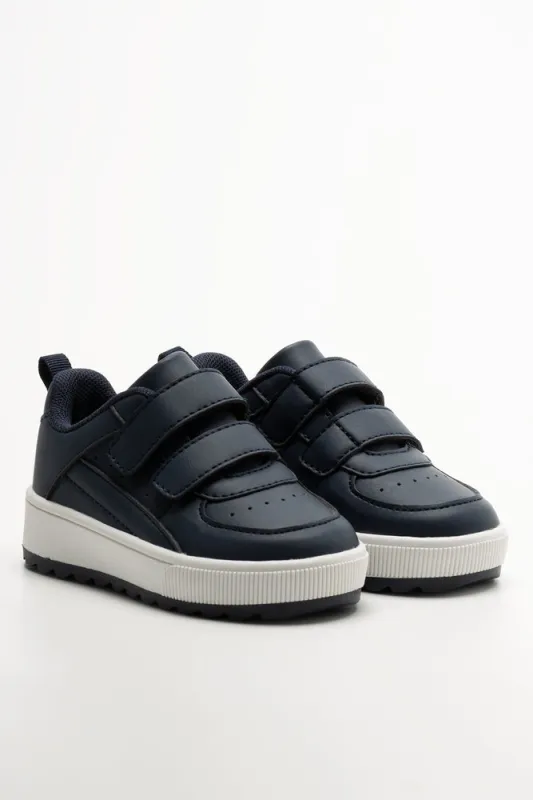 Double Strap Sneakers Navy sold by Ackermas