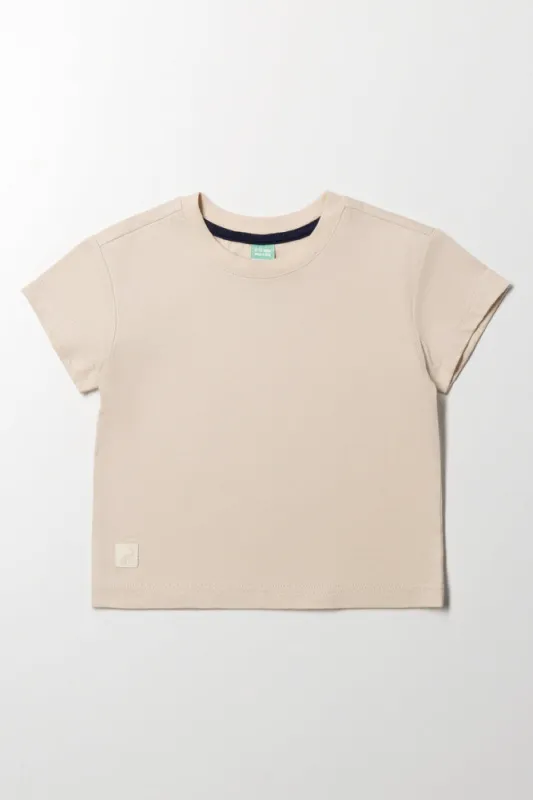 Short Sleeve T-Shirt Natural sold by Ackermas