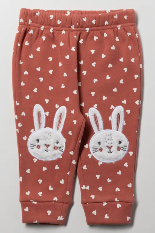 Polka Dot Trackpants Pink sold by Ackermas