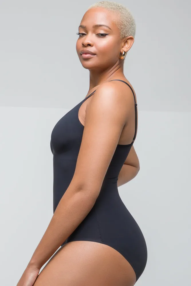 Bonded Shapewear Bodysuit Brief Black sold by Ackermas product image thumbnail 2