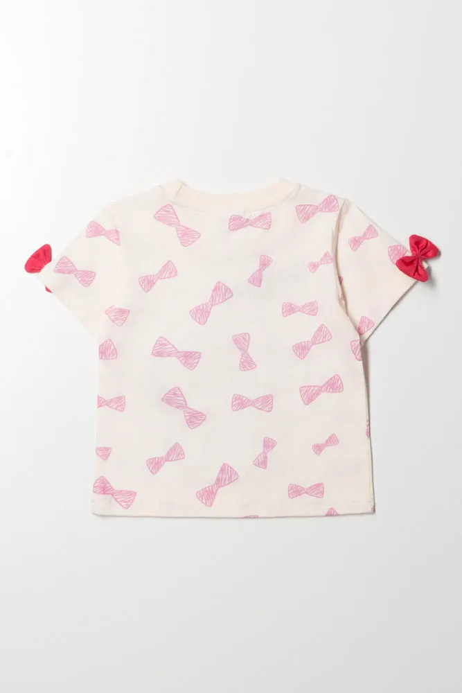 Hello Kitty T-Shirt Light Pink sold by Ackermas product image thumbnail 3