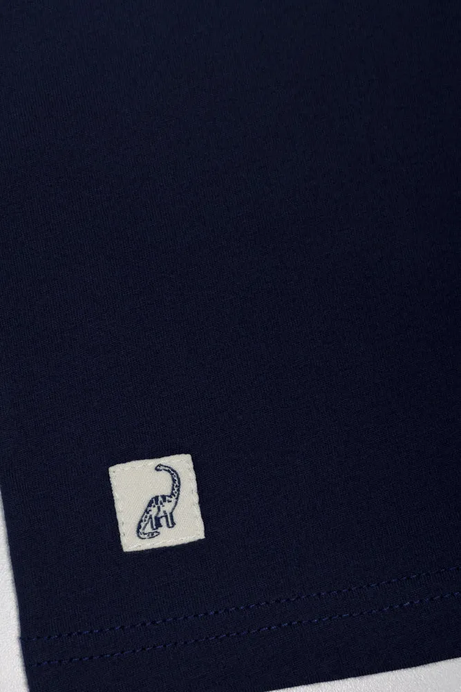 Short Sleeve T-Shirt Navy sold by Ackermas product image thumbnail 2