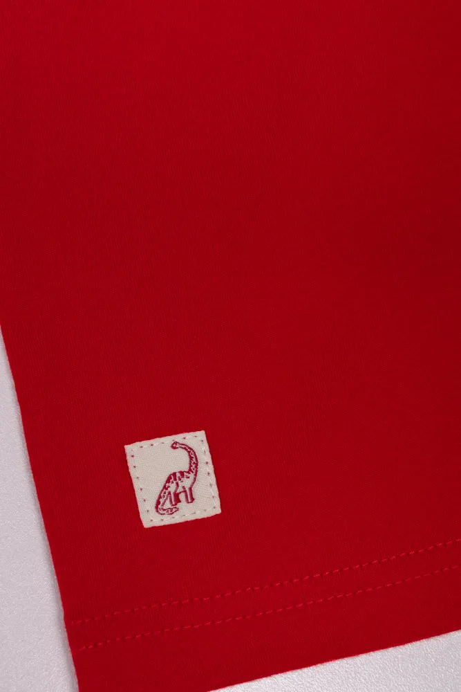 Short Sleeve T-Shirt Red sold by Ackermas product image thumbnail 2