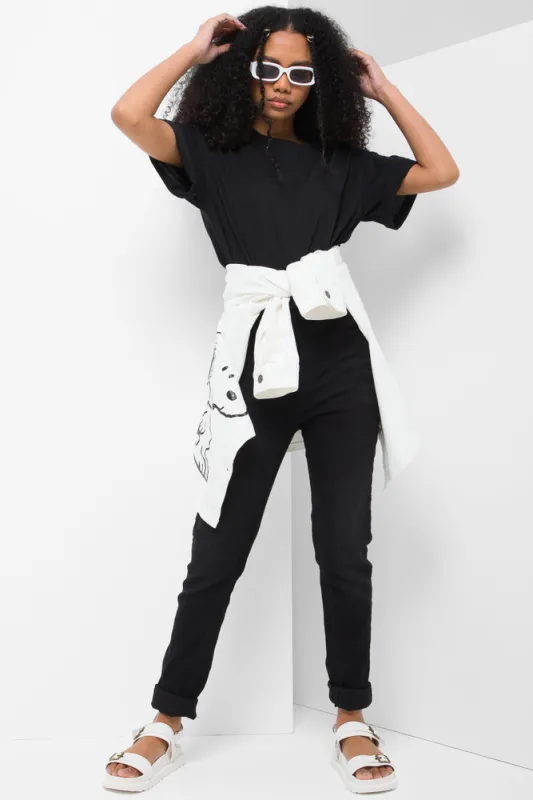 Skinny Denim Jeans Black sold by Ackermas