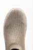 Knit Trainer With Metal Trim Natural sold by Ackermas
