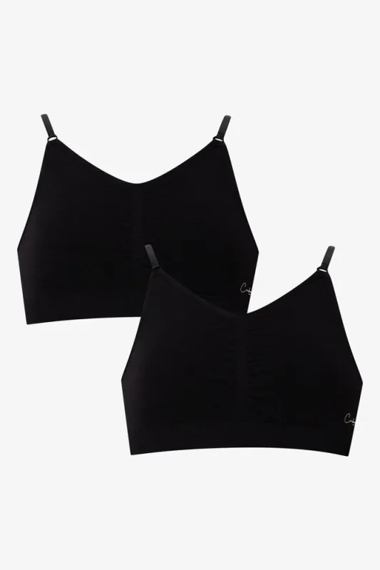 Seamfree Bra Black sold by Ackermas