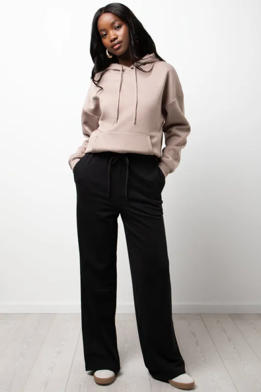 Wide Leg Jogger Trackpants Black sold by Ackermas