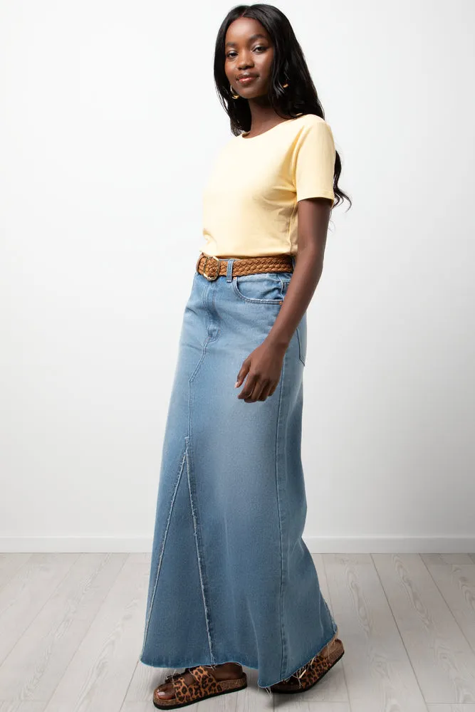 Crew Neck Short Sleeve Fitted T-Shirt Yellow sold by Ackermas product image thumbnail 2