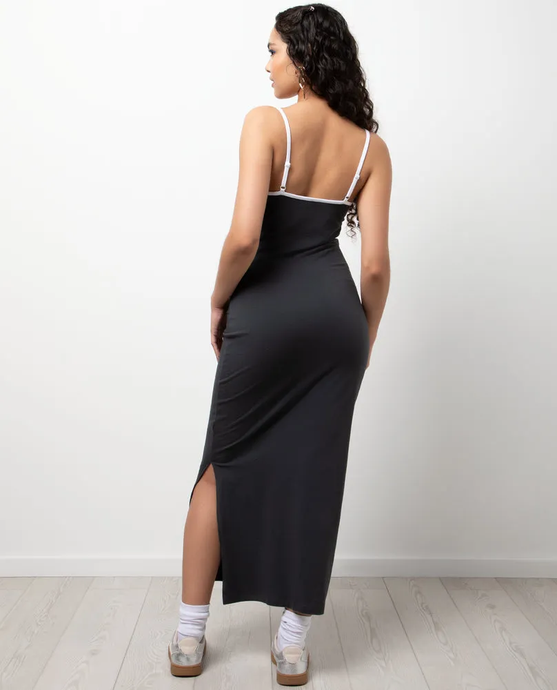 Strappy Bodycon Dress Dark Grey sold by Ackermas product image thumbnail 3