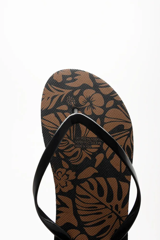 Printed Flip Flops Black sold by Ackermas product image thumbnail 5