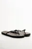 Printed Flip Flops Black sold by Ackermas