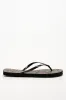 Printed Flip Flops Black sold by Ackermas