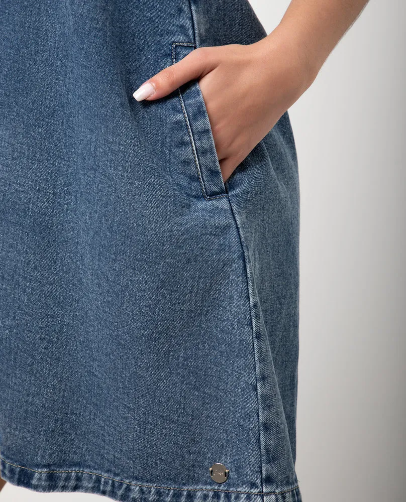 Denim Dress Blue sold by Ackermas product image thumbnail 4