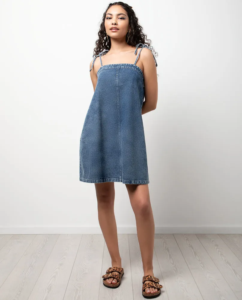 Denim Dress Blue sold by Ackermas