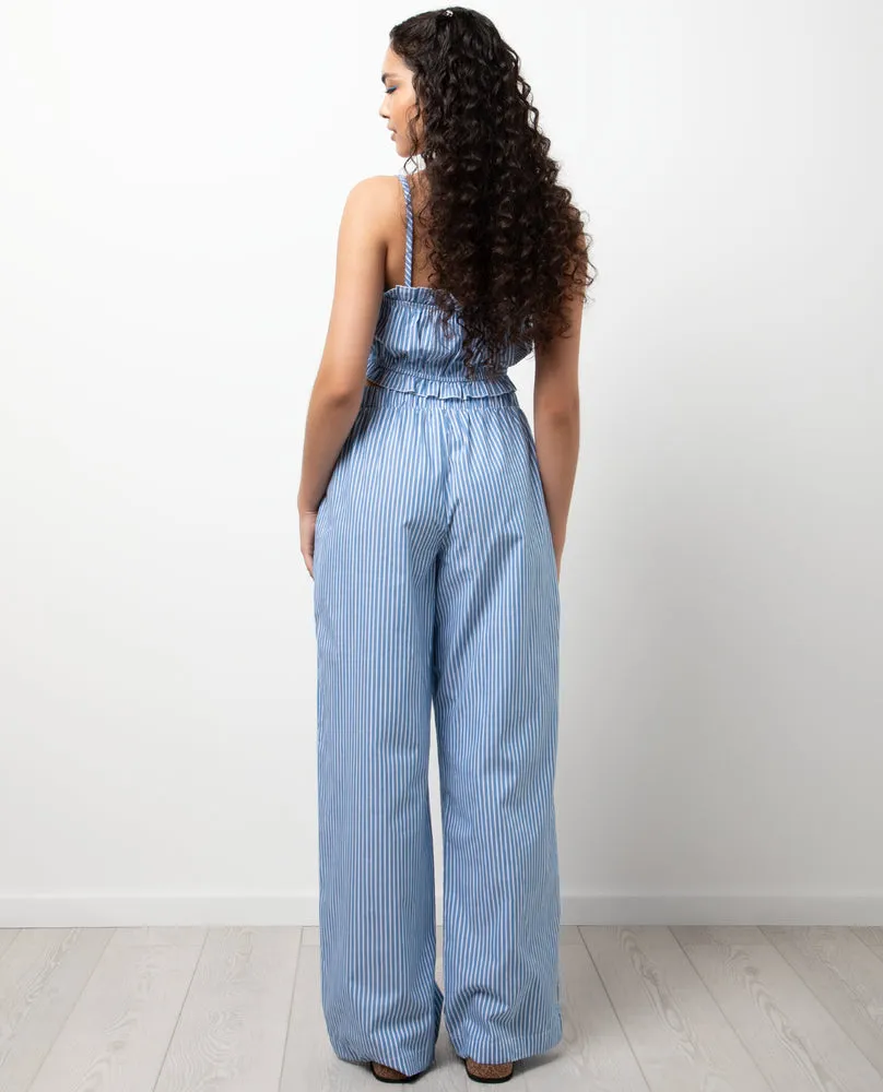 Stripe Pull On Pants Blue sold by Ackermas product image thumbnail 4