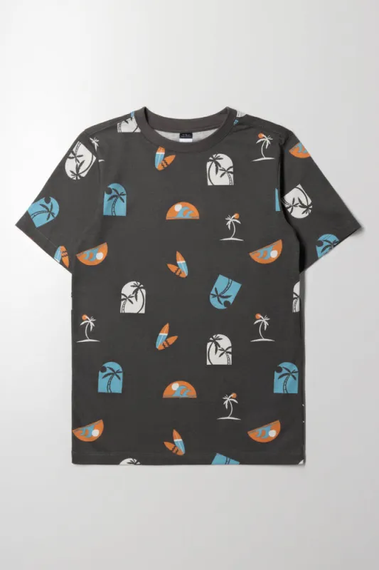 Short Sleeve T-Shirt Charcoal sold by Ackermas