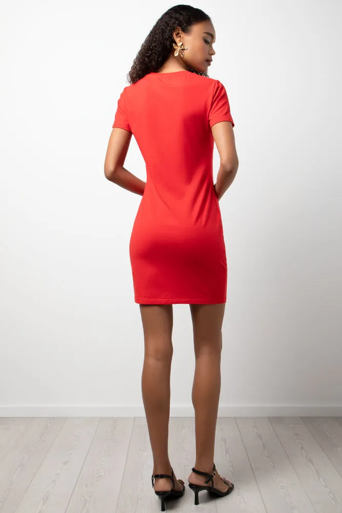 Bodycon Dress Red sold by Ackermas product image thumbnail 3
