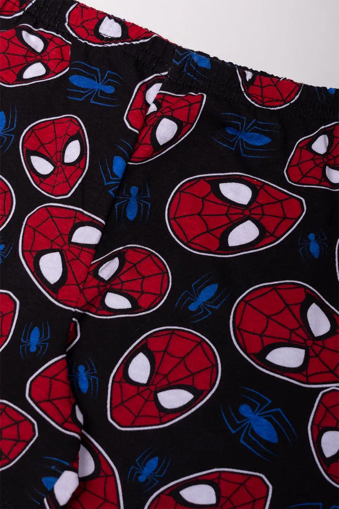 Spider-Man Short Sleeve Pyjama Set Red sold by Ackermas product image thumbnail 3