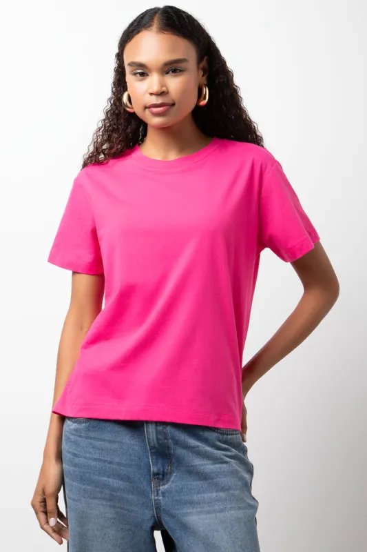 Short Sleeve T-Shirt Pink sold by Ackermas