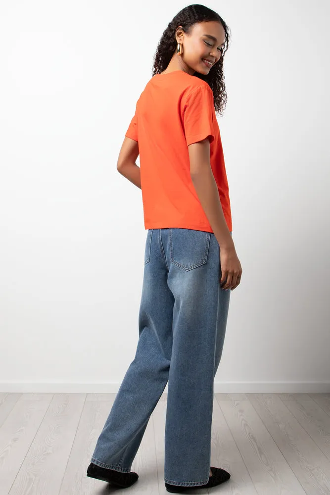 Short Sleeve T-Shirt Orange sold by Ackermas product image thumbnail 3