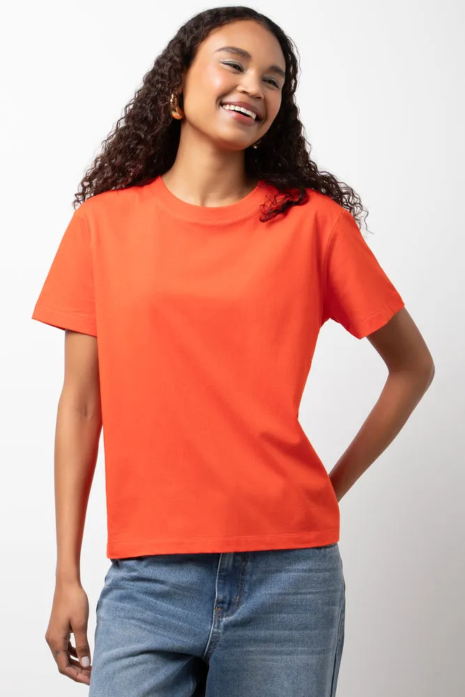 Short Sleeve T-Shirt Orange sold by Ackermas
