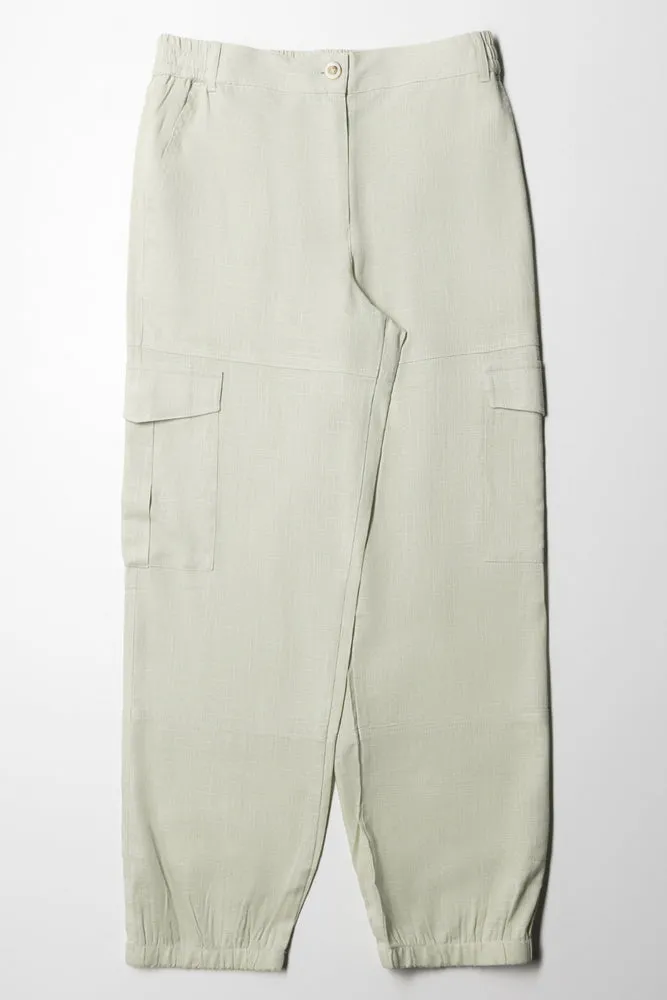 Cargo Pants Light Green sold by Ackermas