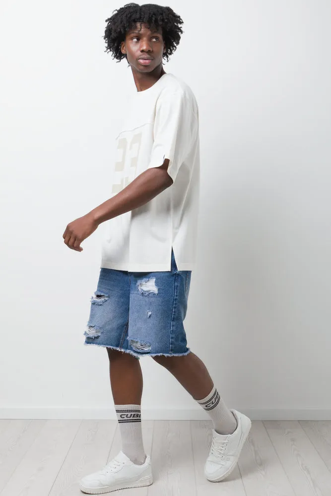 23 Short Sleeve T-Shirt White sold by Ackermas product image thumbnail 2