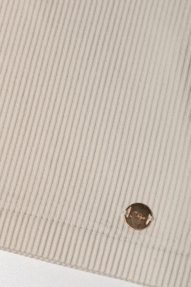 Seamless Long Sleeve Top Natural sold by Ackermas product image thumbnail 2